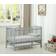 MCC Direct Brooklyn Crib with Water Repellent Mattress Grey 26x49.2"