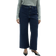 Mango Catherin Culotte High-Rise Jeans - Dark Blue