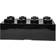 Room Copenhagen Lego Storage Brick 8 Stud Black