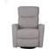 OBaby Madison Swivel Glider Recliner Chair Pebble