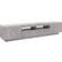 vidaXL LED Lights Concrete Grey TV-bänk 200x40cm