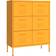 vidaXL Drawer Mustard Yellow Storage Cabinet 80x101.5cm