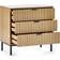 Latitude Run Audras 3 Beige Chest of Drawer 72x69cm