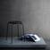 Fritz Hansen Dot Black Cowboy Seating Stool 44cm