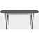 Fritz Hansen Superellipse B620 Grey Bromo/Matt Black Dining Table 100x270cm