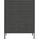 vidaXL Drawer Anthracite Storage Cabinet 80x101.5cm