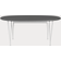 Fritz Hansen Superellipse B620 Grey Bromo/Matt White Dining Table 100x270cm