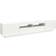 vidaXL LED Lights White TV Bench 200x40cm