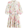 H&M Tie Belt Dress - White/Floral