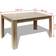 vidaXL Engineered Wood Oak Dining Table 80x140cm