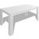 vidaXL Engineered Wood White Dining Table 80x140cm