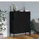 vidaXL Drawer Black Storage Cabinet 80x101.5cm