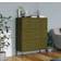 vidaXL Drawer Olive Green Storage Cabinet 80x101.5cm