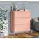 vidaXL Drawer Pink Förvaringsskåp 80x101.5cm