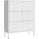 vidaXL Drawer White Storage Cabinet 80x101.5cm