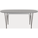 Fritz Hansen Superellipse B620 Grey Efeso/Matt Brown Bronze Spisebord 100x270cm