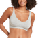 Boody Seamfree Crop Bra - Light Grey Marl