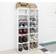 vidaXL 808486 White Skoställ 27.5x102cm 2st