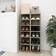 vidaXL 808492 Sonoma Oak Shoe Rack 27.5x102cm 2pcs