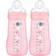 Mam Easy Active Baby Bottle 270ml 2-pack Pink