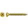 Spax PZ Countersunk Zinc Yellow 40pcs