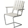 Grythyttan A2 - White Lacquered Oak with Hot-Dip Galvanized Frame Garden Dining Chair