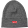 Levi's Embroidered Slouchy Beanie - Regular Grey