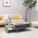 vidaXL Engineered Wood Concrete Grey Soffbord 55x105cm