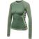 Hummel Women Clea Seamless Tight T-shirt L/S - Laurel Wreath/Lily Pad Melange