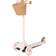 Evo Mini Cruiser 3 Wheel Scooter with Basket Pink Pastel