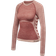 Hummel Women Clea Seamless Tight T-shirt L/S - Withered Rose/Rose Tan Melange