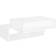 vidaXL Engineered Wood White Coffee Table 55x105cm