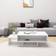 vidaXL Engineered Wood White Coffee Table 55x105cm