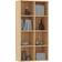 vidaXL Wood Sonoma Oak Bokhylla 130cm