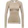 Hummel Women Clea Seamless Tight T-shirt L/S - Chateau Gray/Driftwood Melange