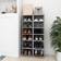 vidaXL 808494 Concrete Grey Shoe Rack 27.5x102cm 2pcs