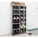 vidaXL 808494 Concrete Grey Shoe Rack 27.5x102cm 2pcs
