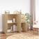 vidaXL 823272 Sonoma Oak Skjenk 91x75cm