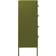 vidaXL 336198 Olive Green Byrå 80x101.5cm