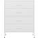 vidaXL 336206 White Kommode 80x101.5cm