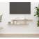 vidaXL Wall Mounted Sonoma Oak TV-bord 125x23cm