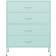vidaXL 336203 Mint Green Byrå 80x101.5cm