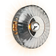 Design by us New Wave Smoke Wall light ∅ 26cm