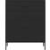 vidaXL 336205 Black Kommode 80x101.5cm