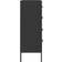 vidaXL 336205 Black Kommode 80x101.5cm