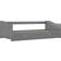 vidaXL Pull Out Grey Sofa 205cm 3 personers