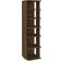 vidaXL 815977 Brown Oak Shoe Rack 27.5x102cm 2pcs