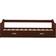 vidaXL Pull Out Dark Brown Soffa 205cm 3-sits