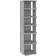 vidaXL 815975 Grey Sonoma Shoe Rack 27.5x102cm 2pcs
