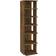 vidaXL 815973 Smoked Oak Skostativ 27.5x102cm 2stk